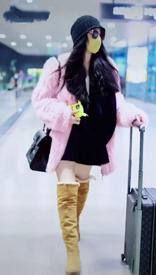 明星拉行李,行李箱里的时尚与生活