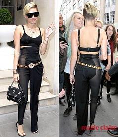 明星穿隐形内裤图片