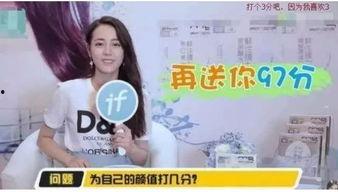 明星给自己打分,揭秘明星们的自信与自评标准